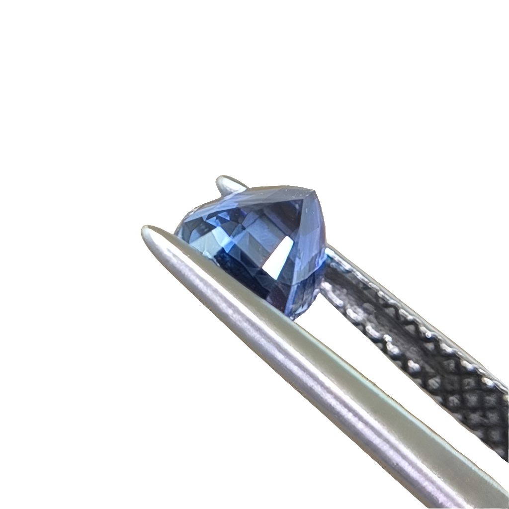 Natural loose blue sapphire gemstone cushy shape