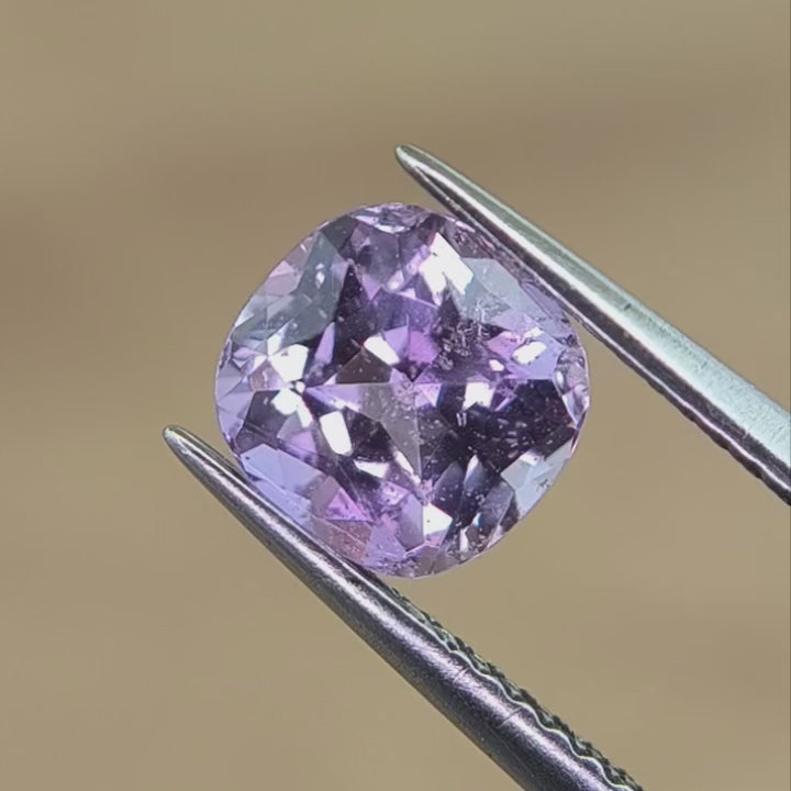 Natural Loose Purple Sapphire Cushion Shape - Pearl Island Gem 